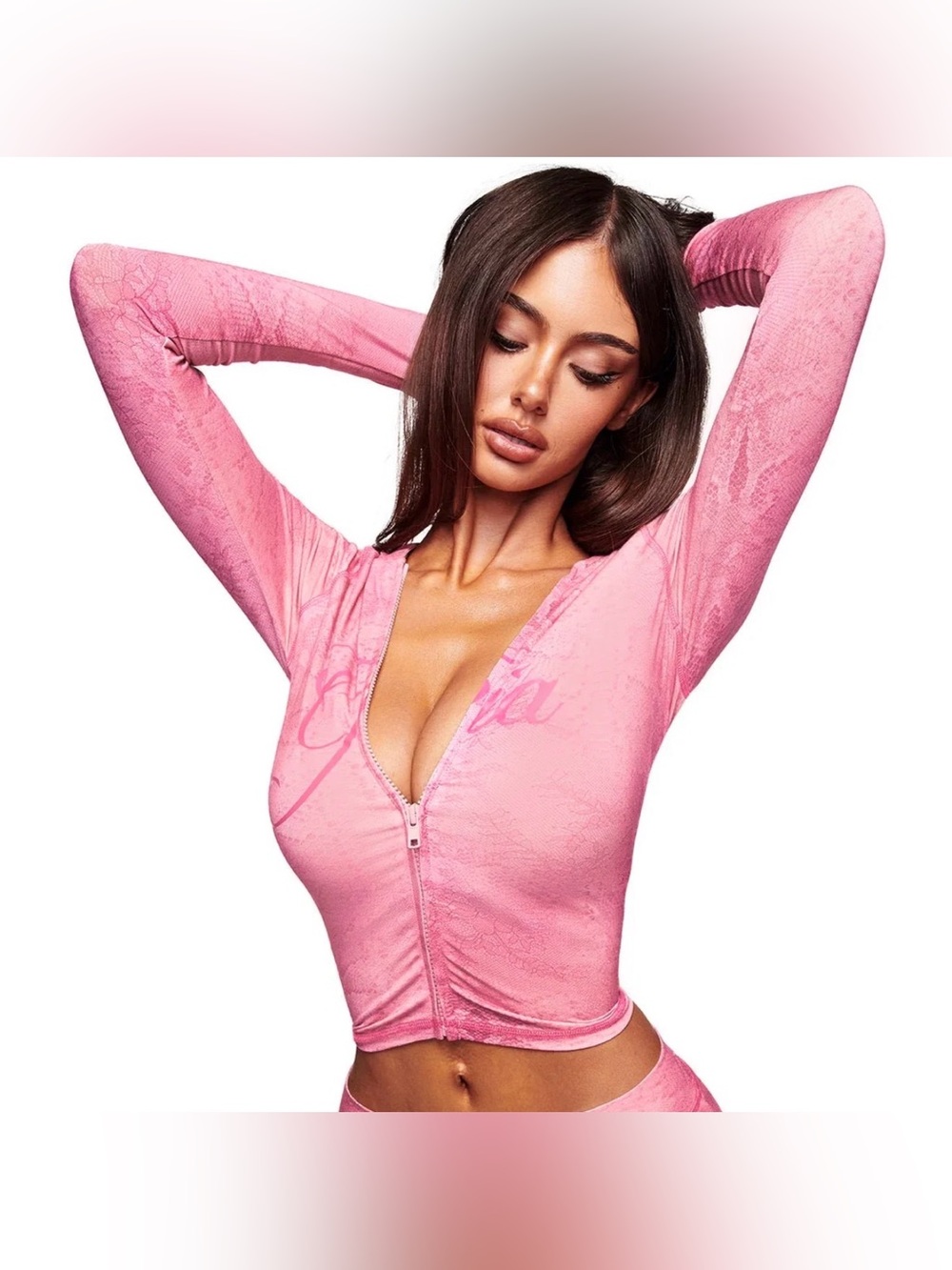 I AM GIA Blare Hoodie Pink Size Medium NWT IN PACKAGE